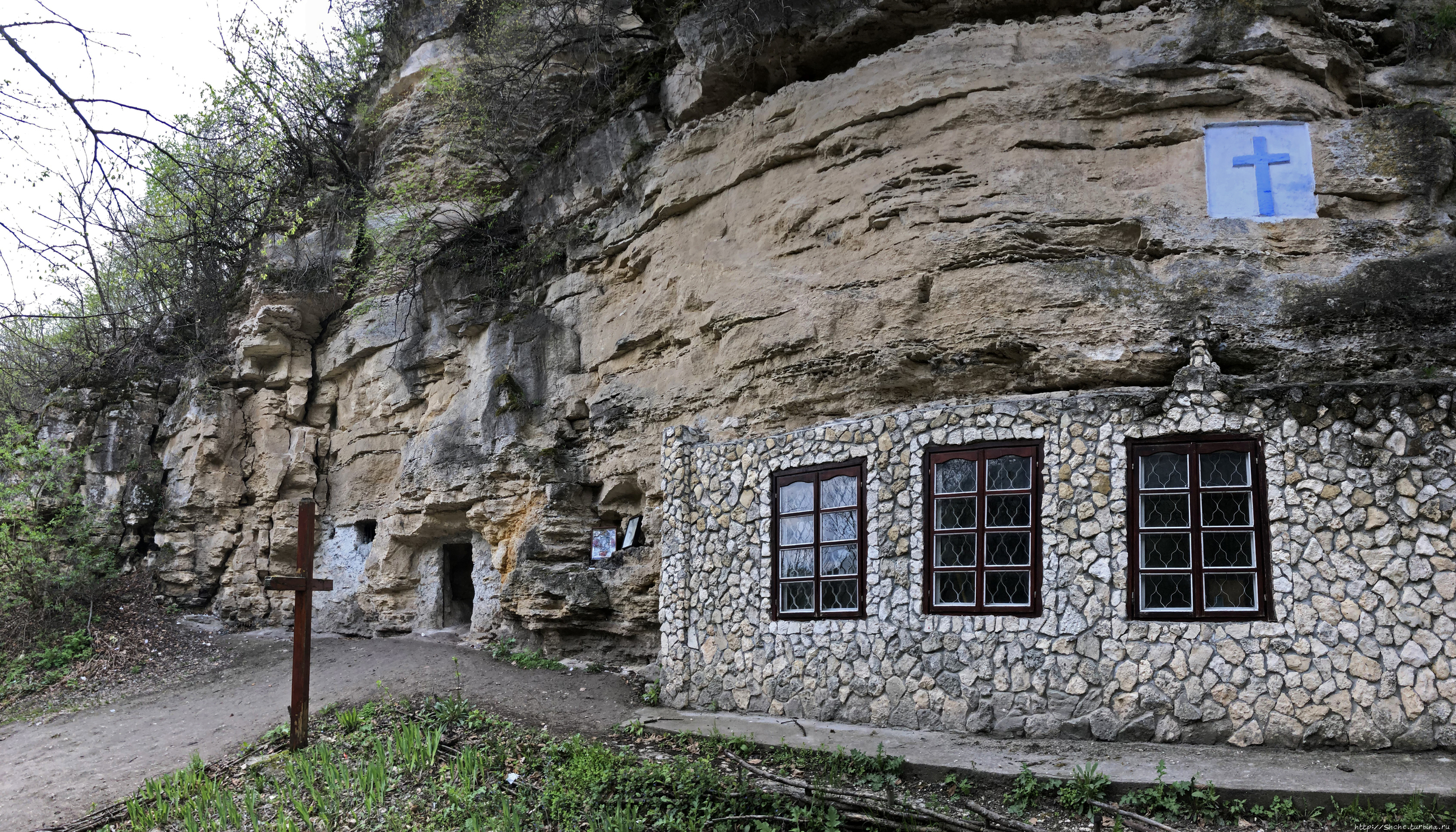 Скальный монастырь Сахарна Сахарна, Молдова