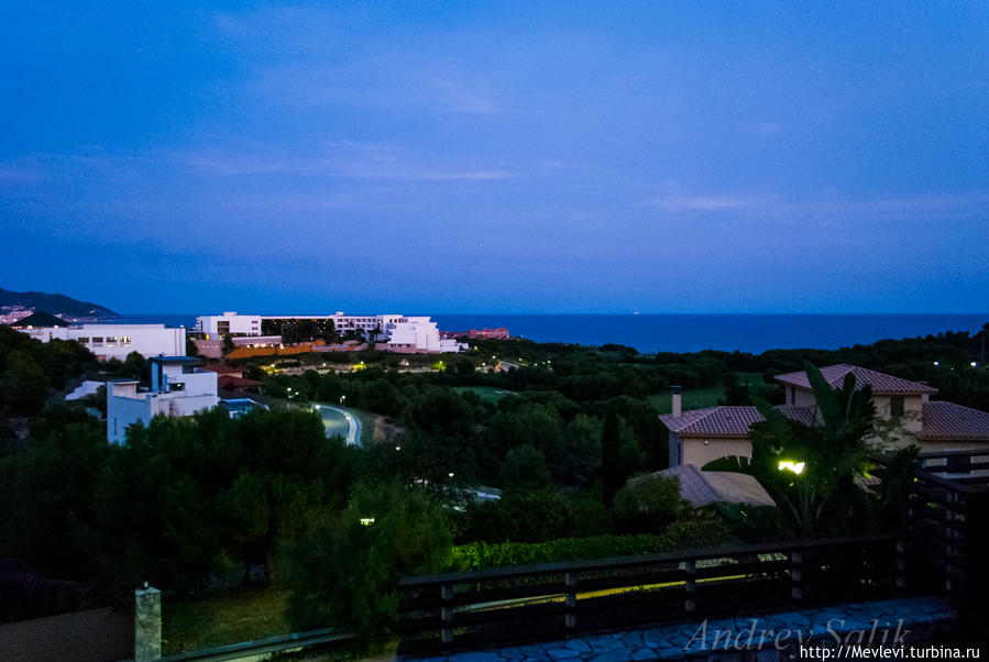 Закат в Ситжесе Ситжес, Испания