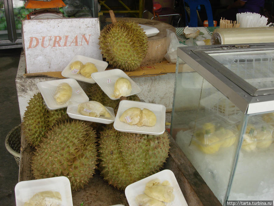 Король фруктов — дуриан Пхукет, Таиланд