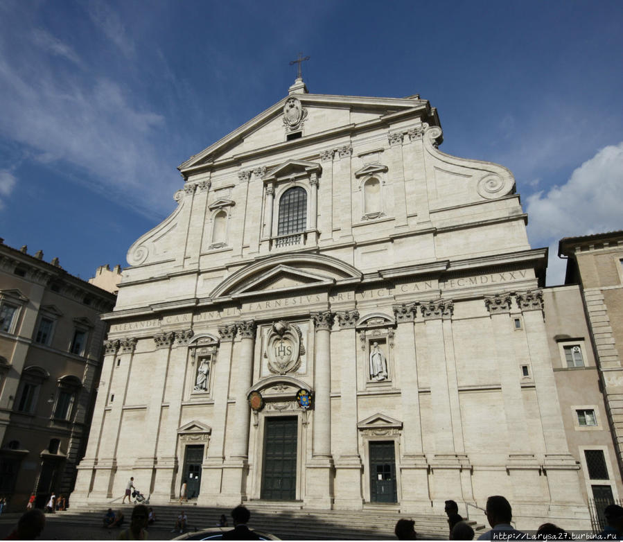 Церковь Иисуса Рим, Италия 