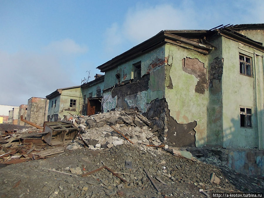 развалины Норильск, Россия