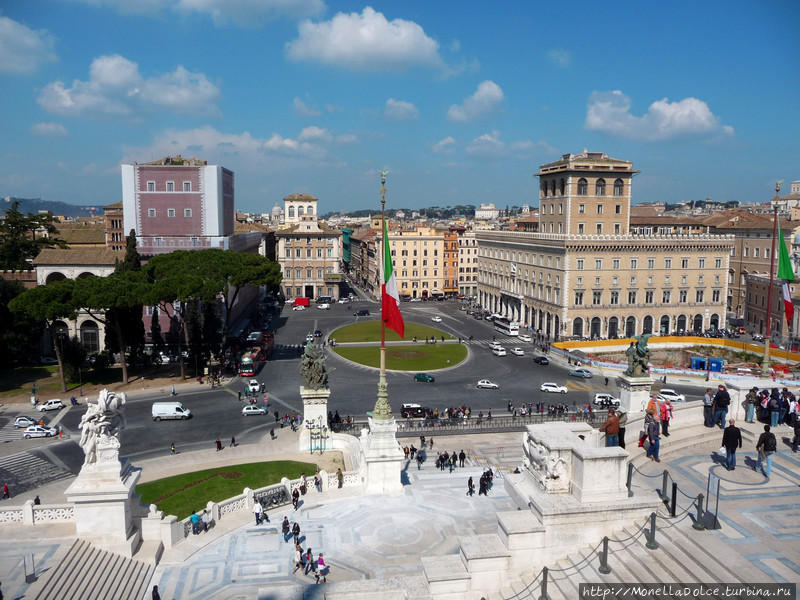 Площадь Венеции — собрание шедевров архитектуры Рим, Италия