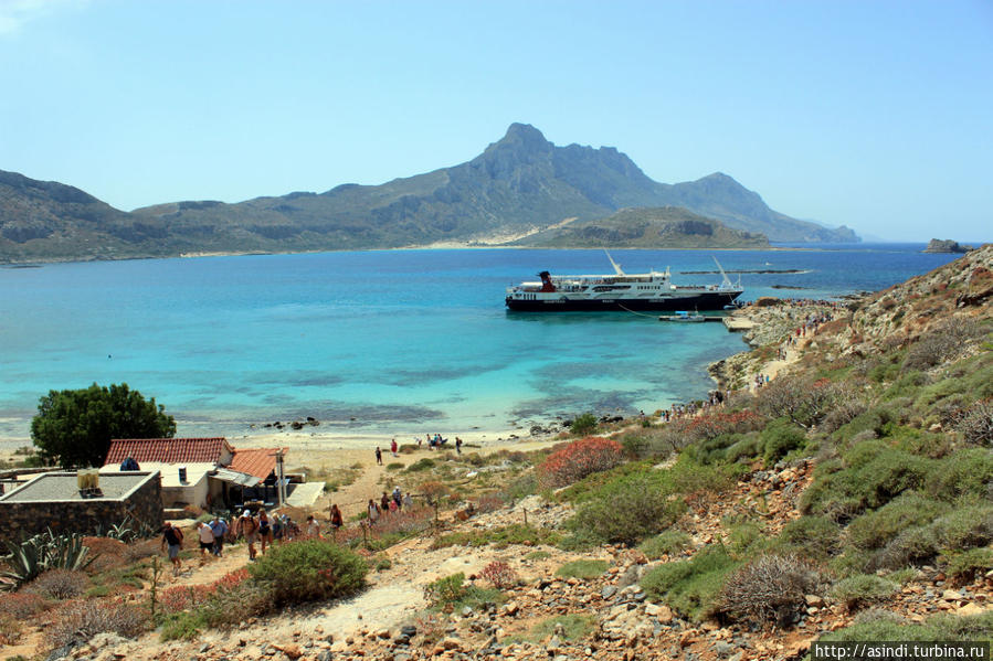 Бухта Балос — сила трех морей Остров Крит, Греция