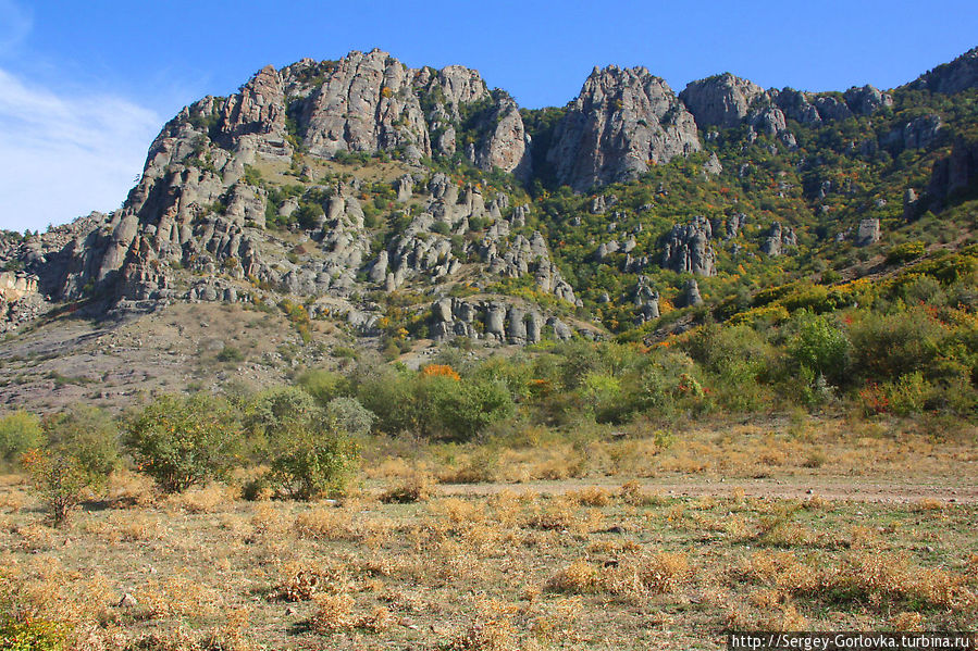 Прогулки возле Демерджи Алушта, Россия