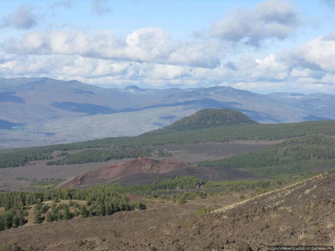 Долина Valle Sciara del Follone: вулкан Etna Вулкан Этна Национальный Парк (3350м), Италия