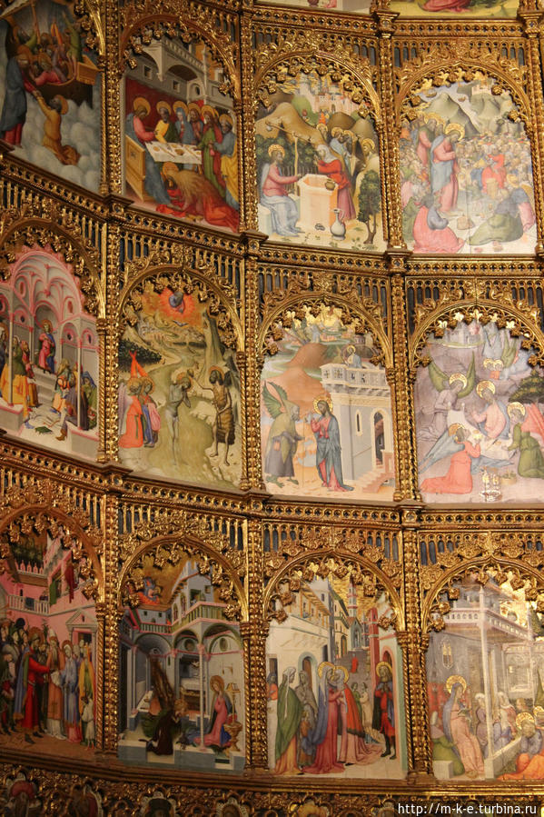 Фрески, картины и капеллы Старого Кафедрального собора Саламанка, Испания