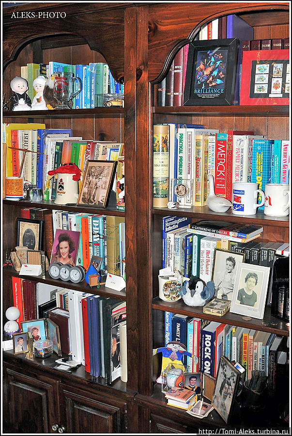 Что там стоит на книжных полках...
*