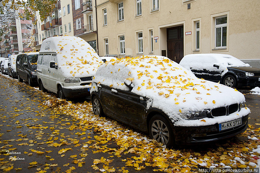 Зимняя осень в Мюнхене Мюнхен, Германия