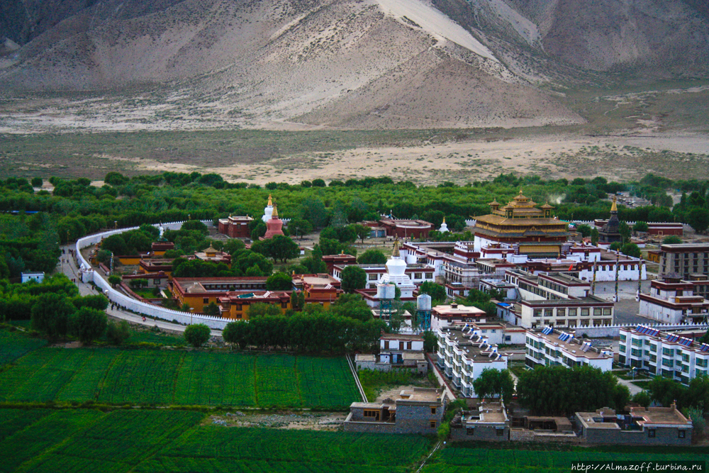 Самый древний буддийский монастырь в Тибете Самье, Китай