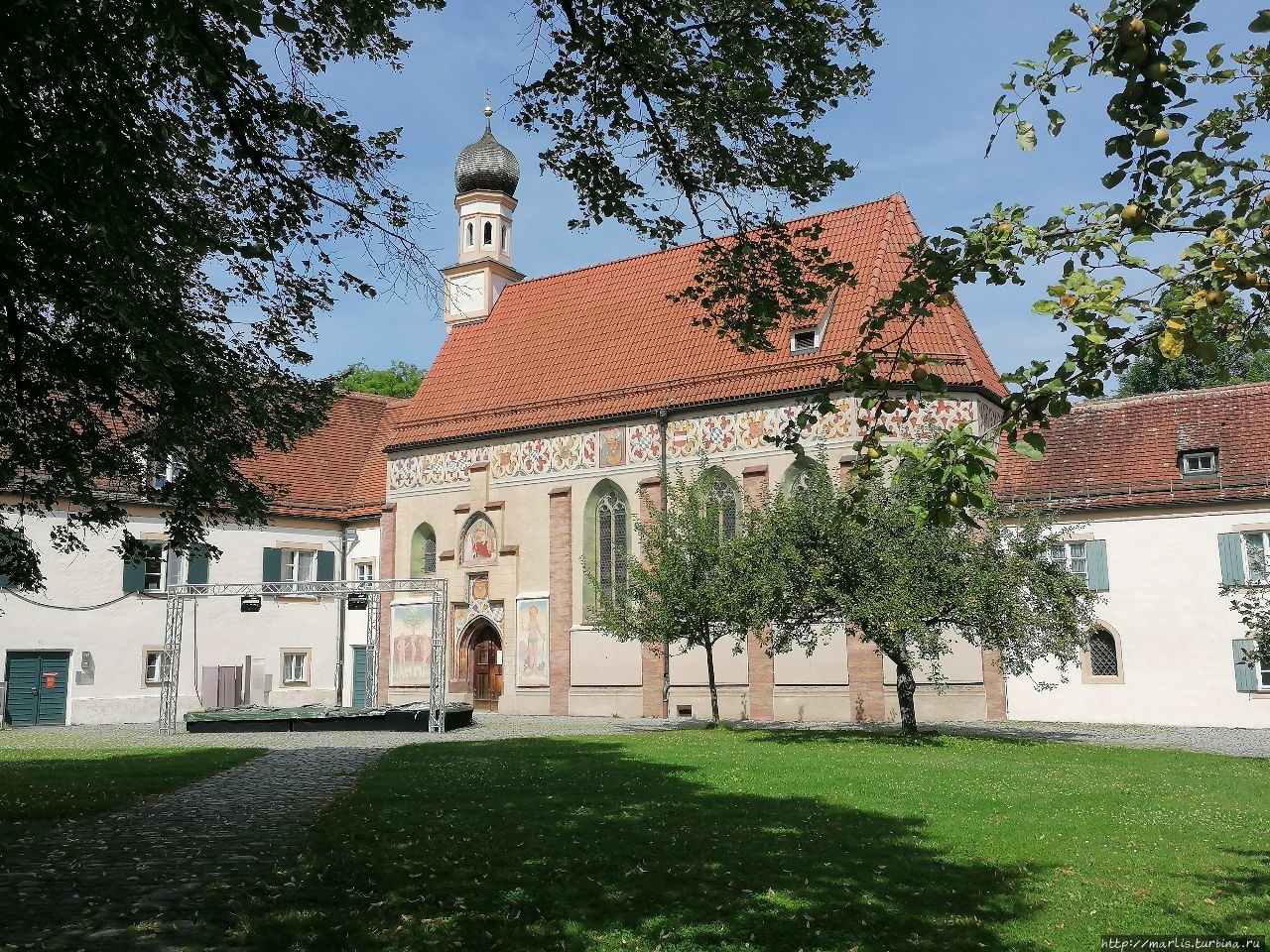 Замок Блютенбург Мюнхен, Германия