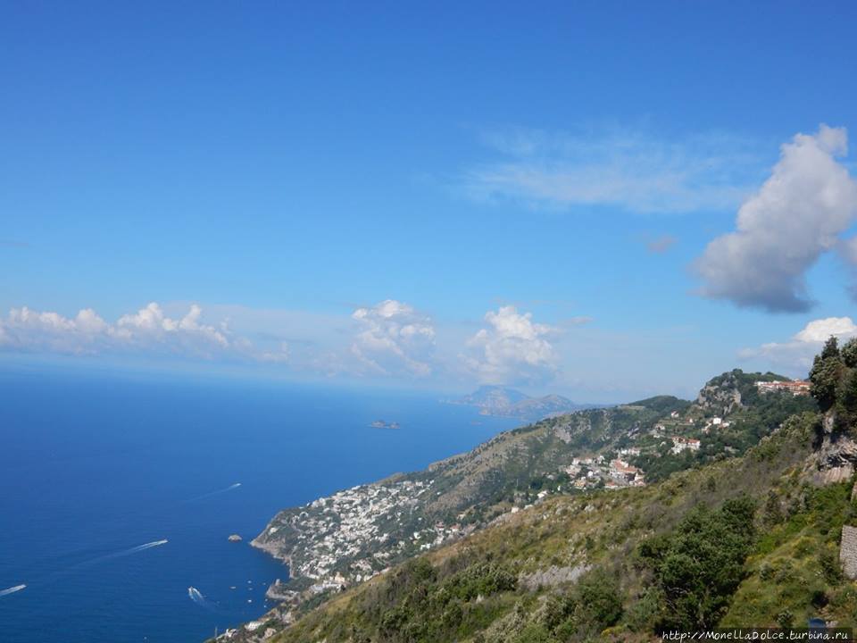 Sentiero degli Dei- маршрут по склонам Monte Pertuso Позитано, Италия