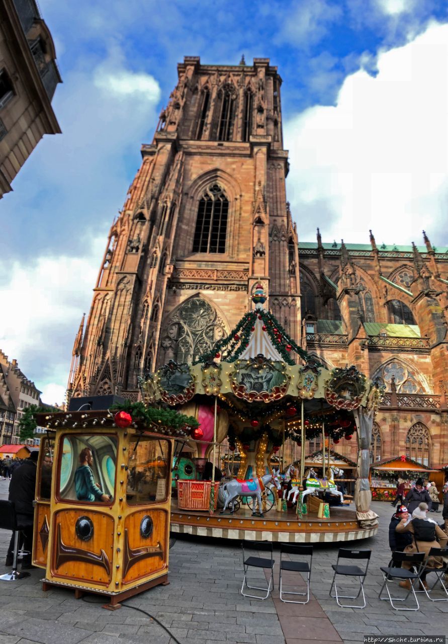 Площадь Кафедраль Страсбург, Франция
