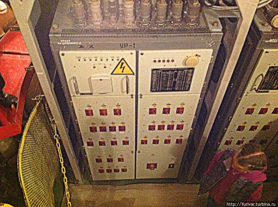 Оборудование 11 этажа капсулы управления запуском ракет Первомайск, Украина