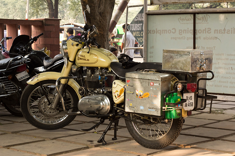 Мой байк: как я купил его в Дели и проехал первые километры Дели, Индия