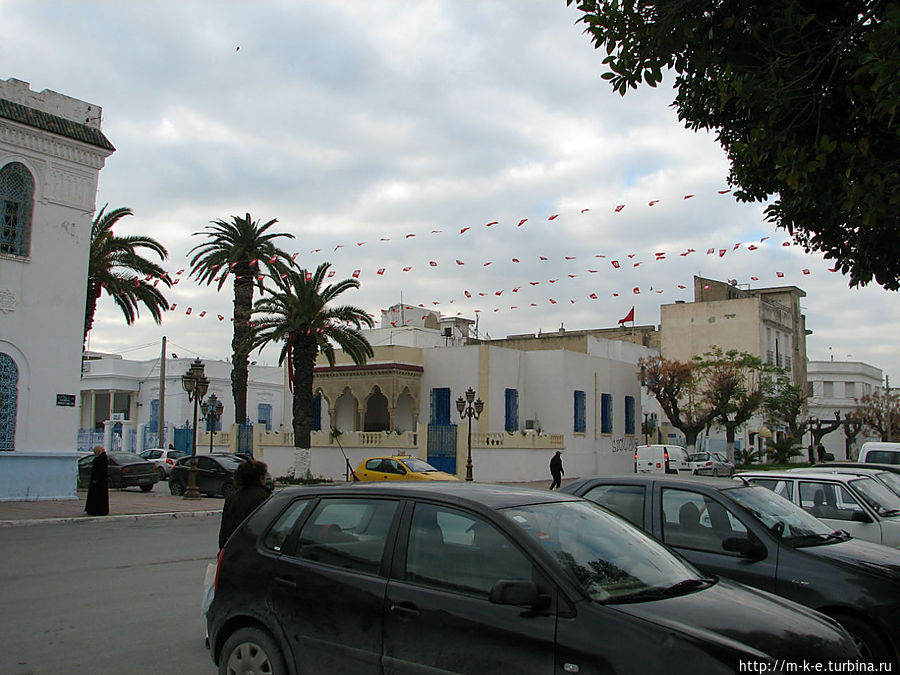 Первое впечатление о Тунисе с борта корабля Тунис, Тунис