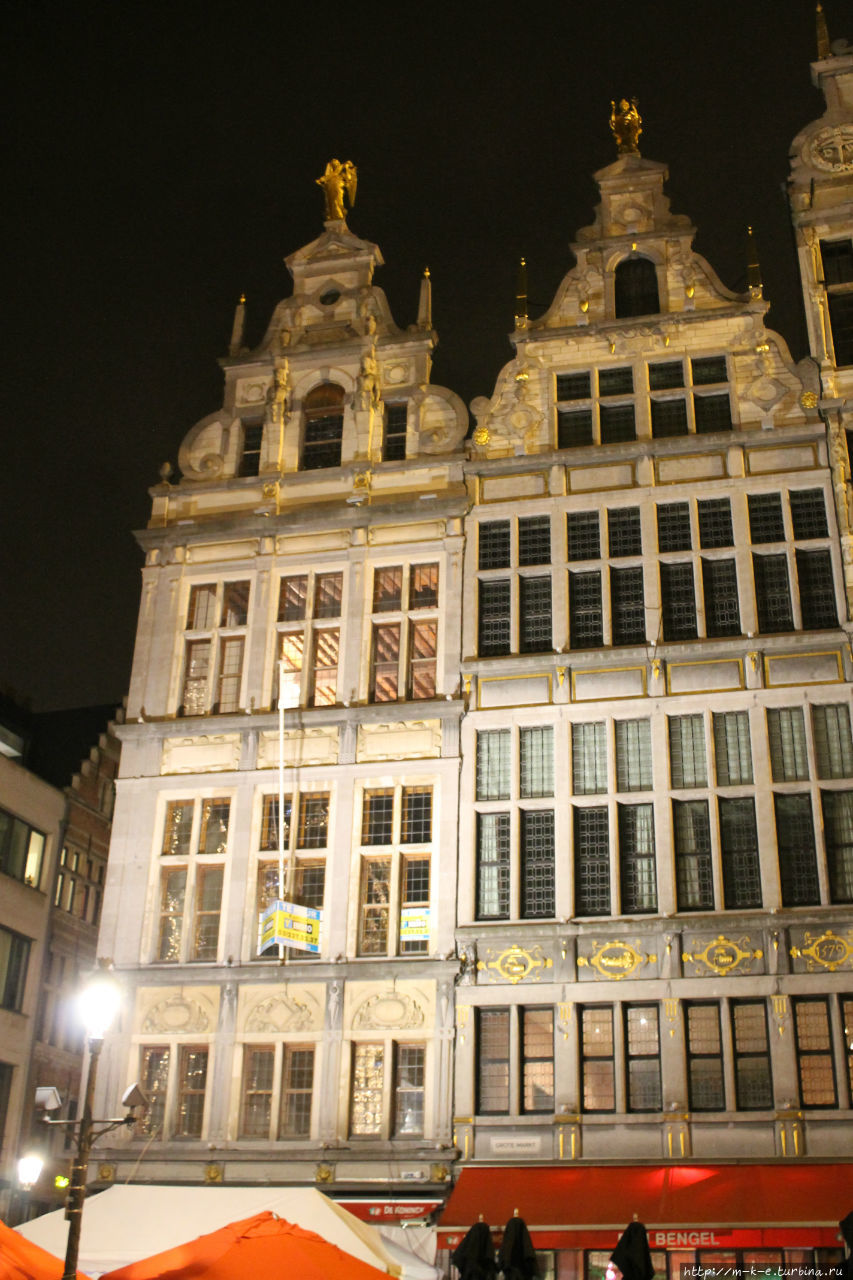 Прогулка по вечернему Антверпену Антверпен, Бельгия
