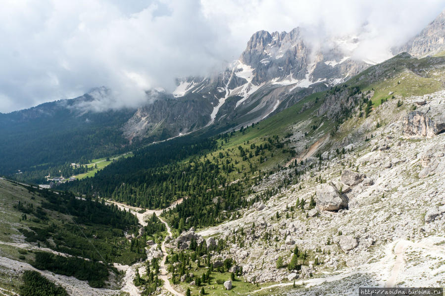 Доломитовые Альпы летом. День 6 Валь-ди-Фасса, Италия