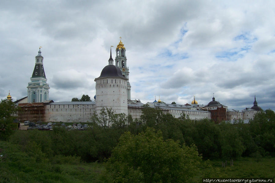 Крепостные стены Сергиев Посад, Россия