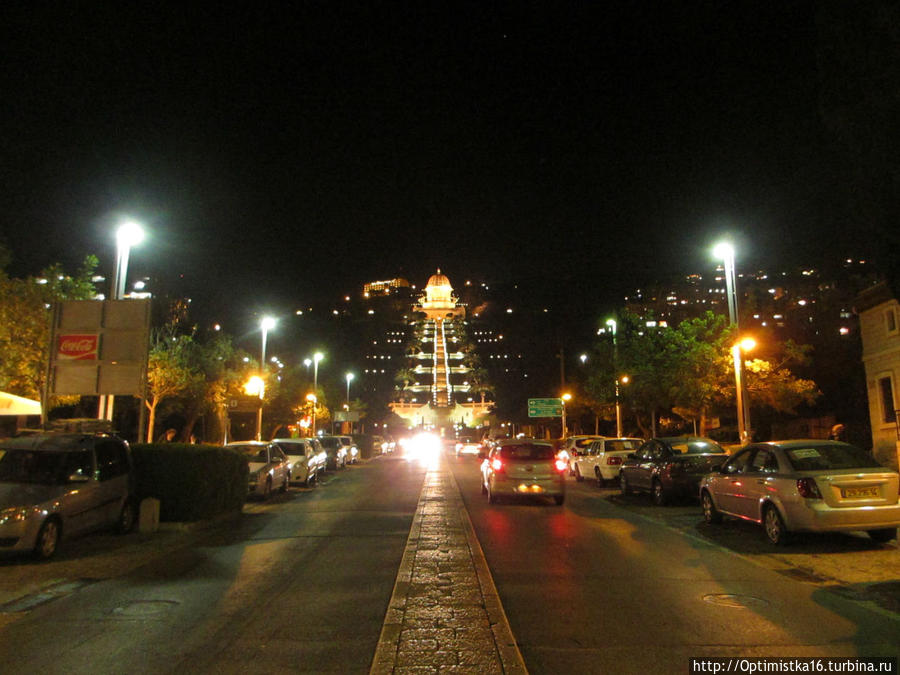 Прогулка по вечерней Хайфе Хайфа, Израиль