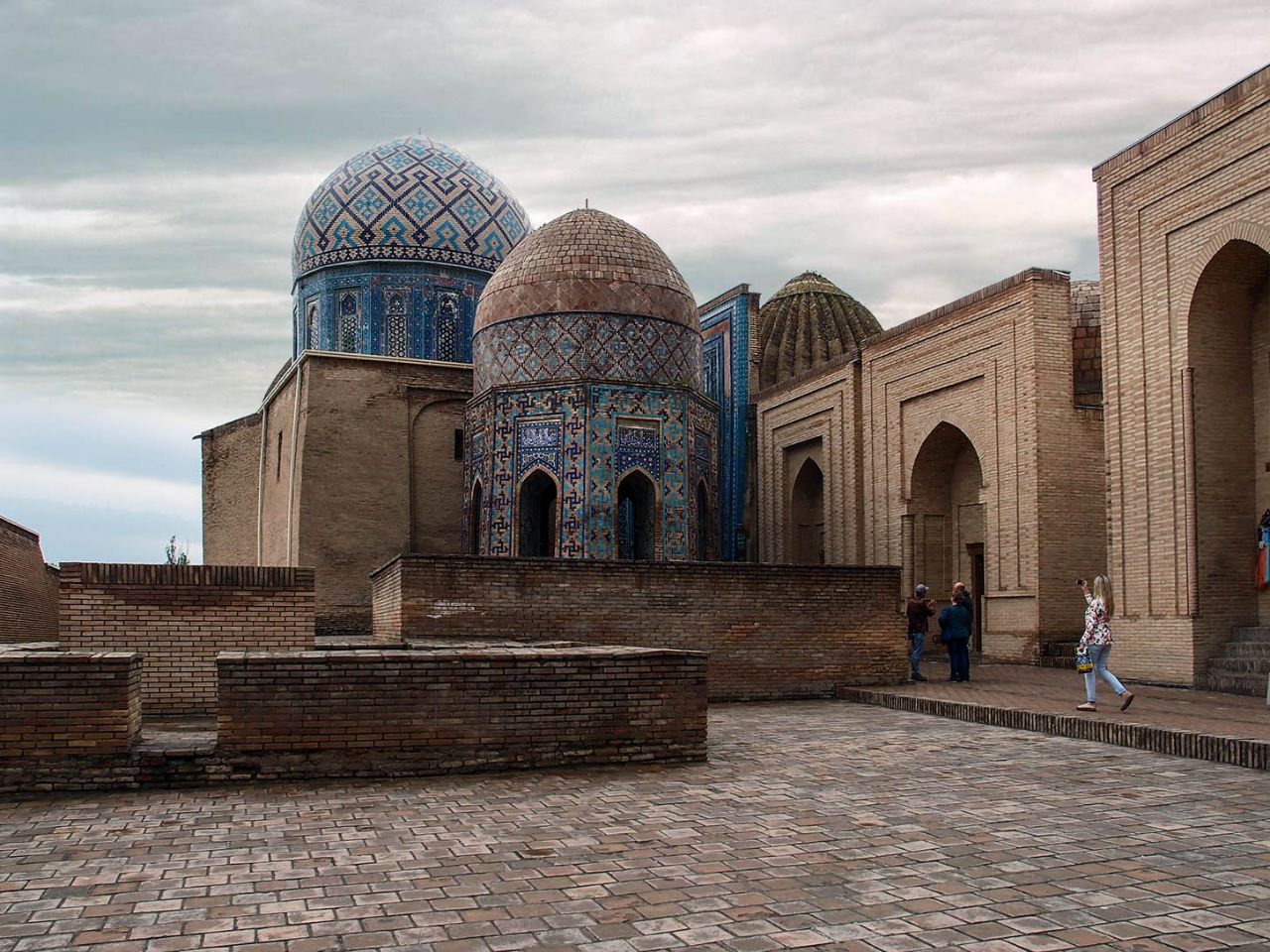Мемориальный комплекс Шахи-Зинда Самарканд, Узбекистан