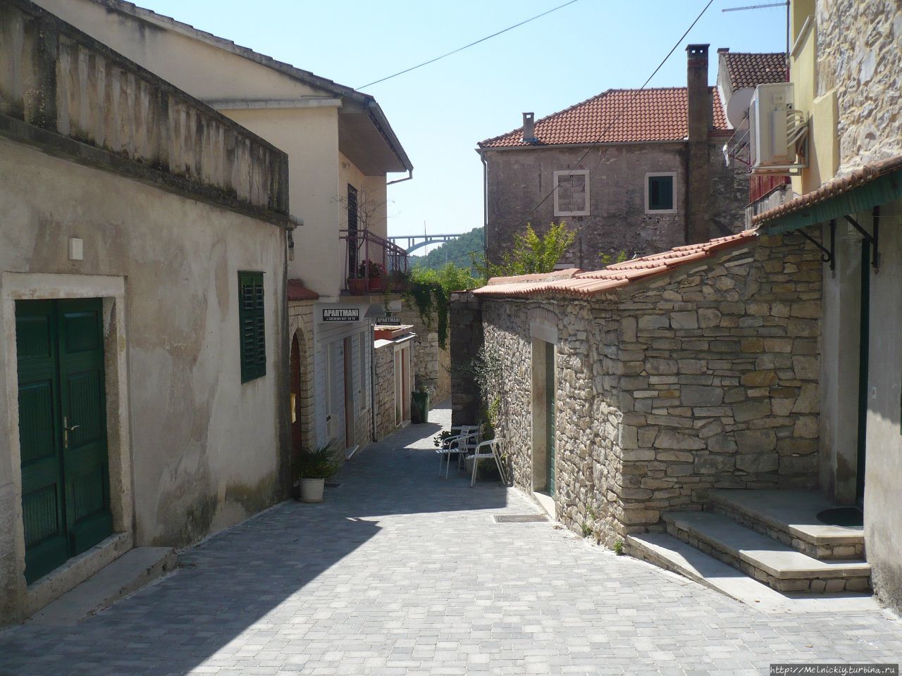 Короткое знакомство с античным городком Скрадин, Хорватия