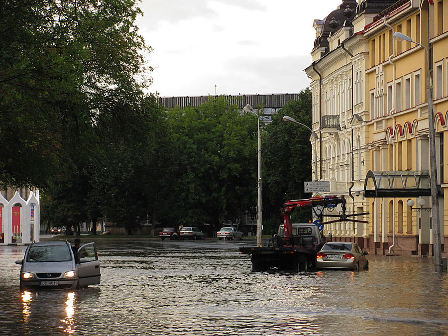 Псков. Утро и вода Псков, Россия