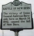 14 марта 1862 года Нью-Берн был захвачен армией северян под командованием Эмброуза Бёрнсайда. С этого момента начался этап бурного развития города