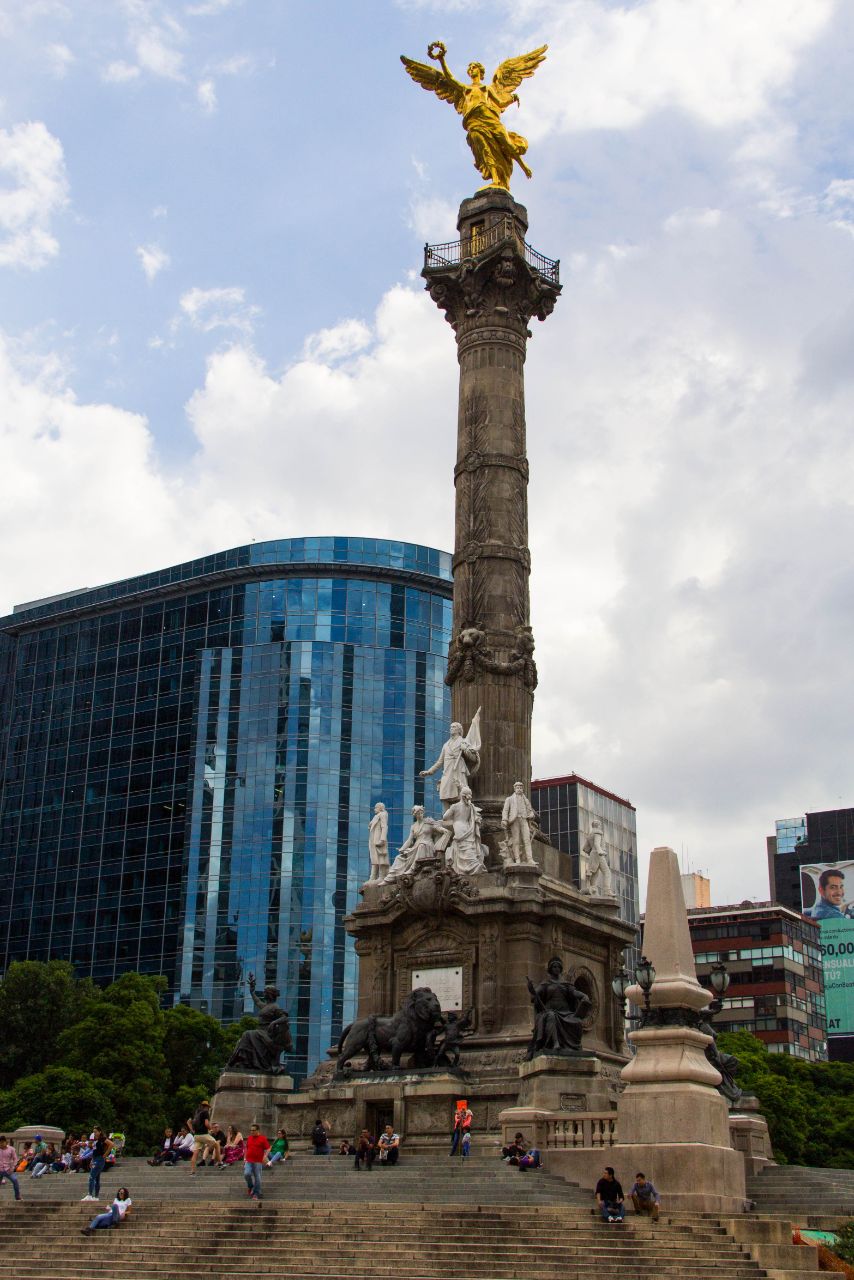 Мехико. Ангел Независимости Мехико, Мексика