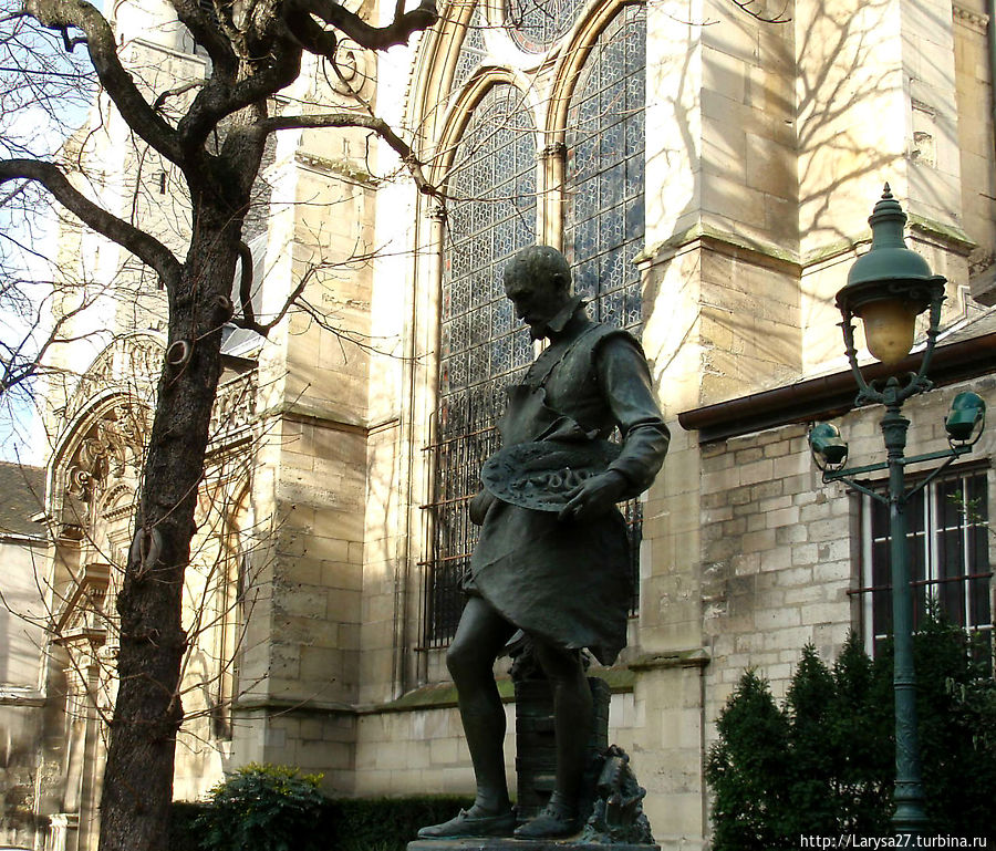 Памятник Бернару Палисси Париж, Франция