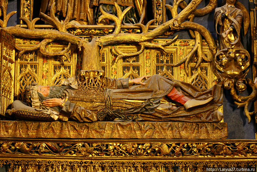 Алтарь в капелле Св.Анны работы Гиля де Силое Бургос, Испания