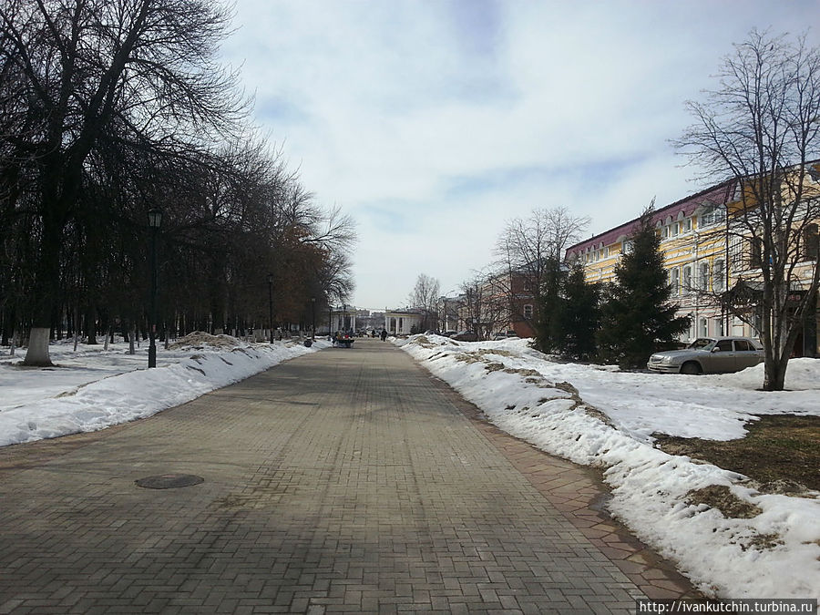 В перспективе Площадь Ленина Рязань, Россия