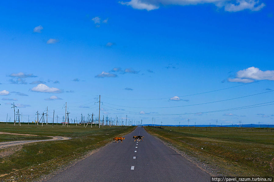 Эту дороги построили китайцы Каракорум, Монголия