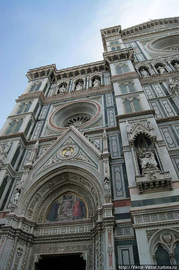 Флорентийский Дуомо: фасад Флоренция, Италия