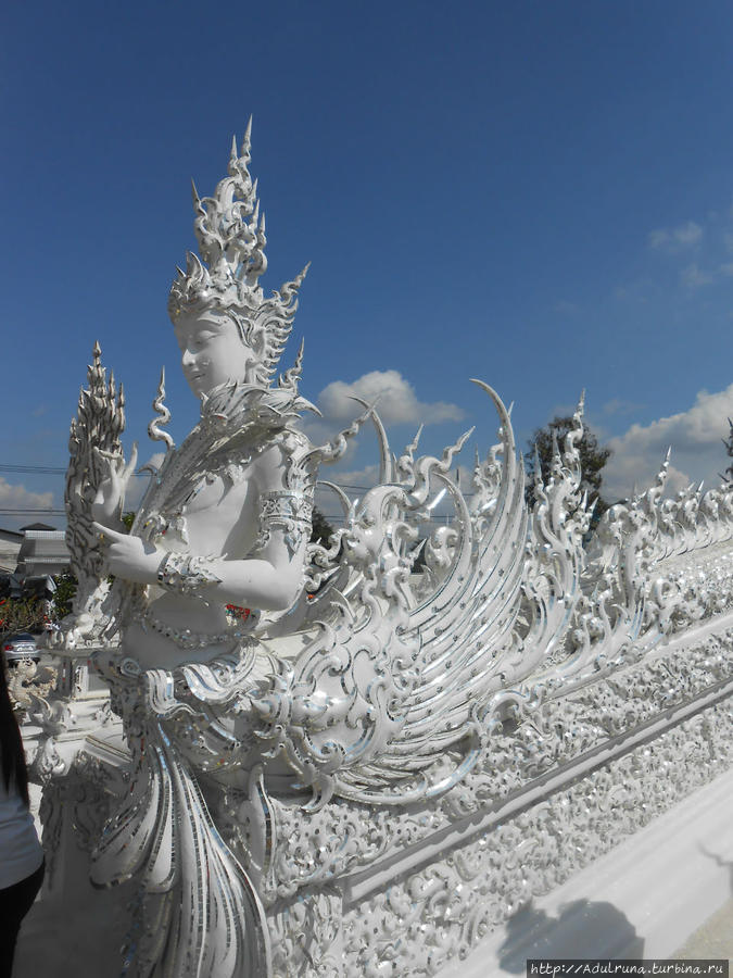 6. Wat Rong Khun. Белый Храм в Чианграе... Чианграй, Таиланд