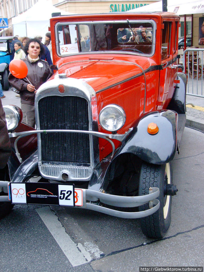 Retro car exposition Варшава, Польша