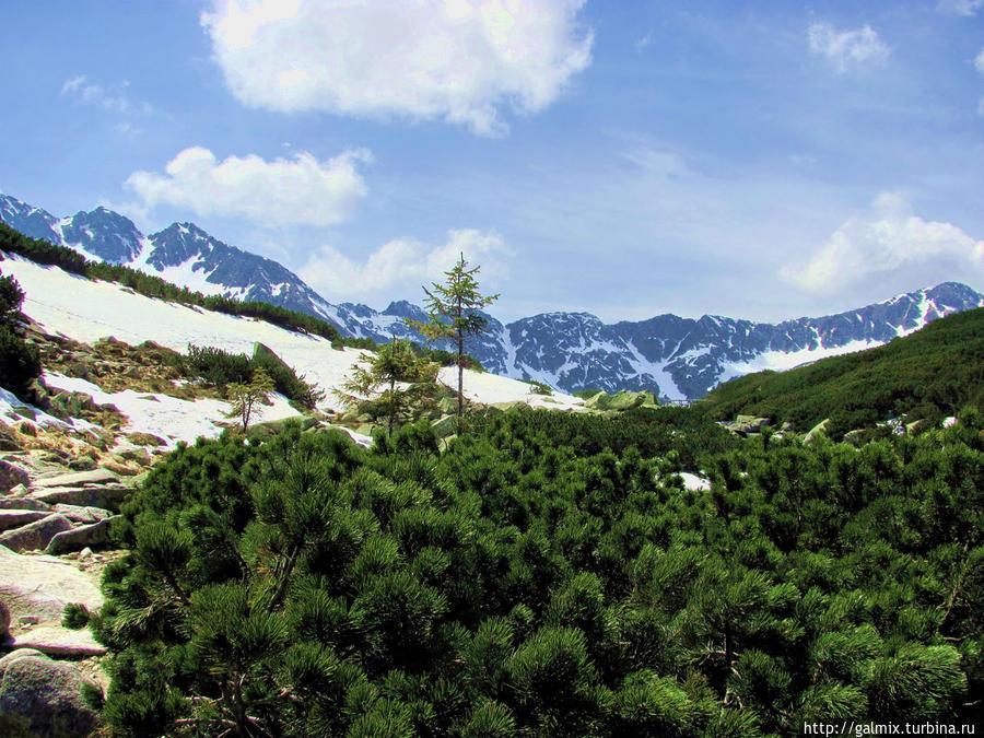 К долине пяти озер Закопане, Польша