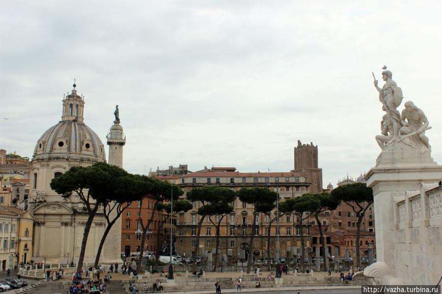 Площадь Венеции. Рим, Италия