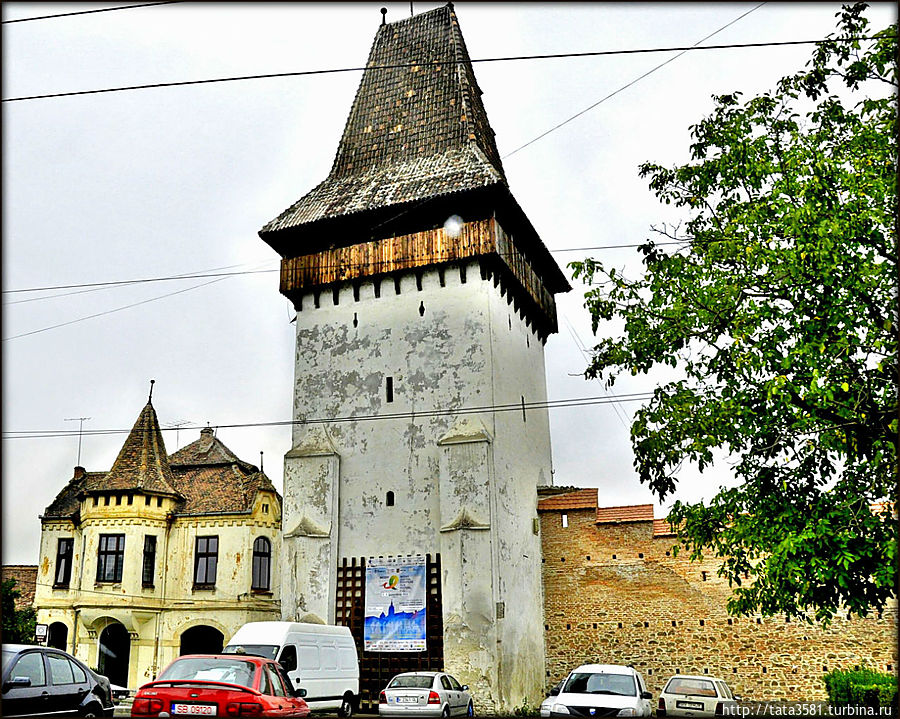 Старейший город Трансильвании Медиаш, Румыния