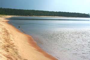 На Ладожском берегу (южная часть) перед грозой