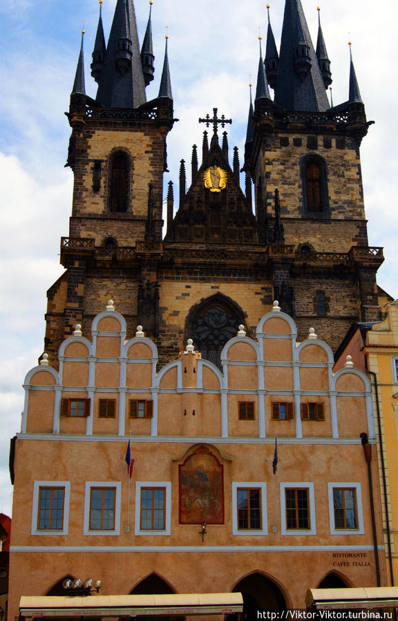 Здания Староместской площади Прага, Чехия