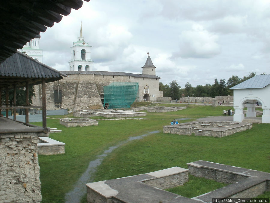 Самая западная русская твердыня Псков, Россия