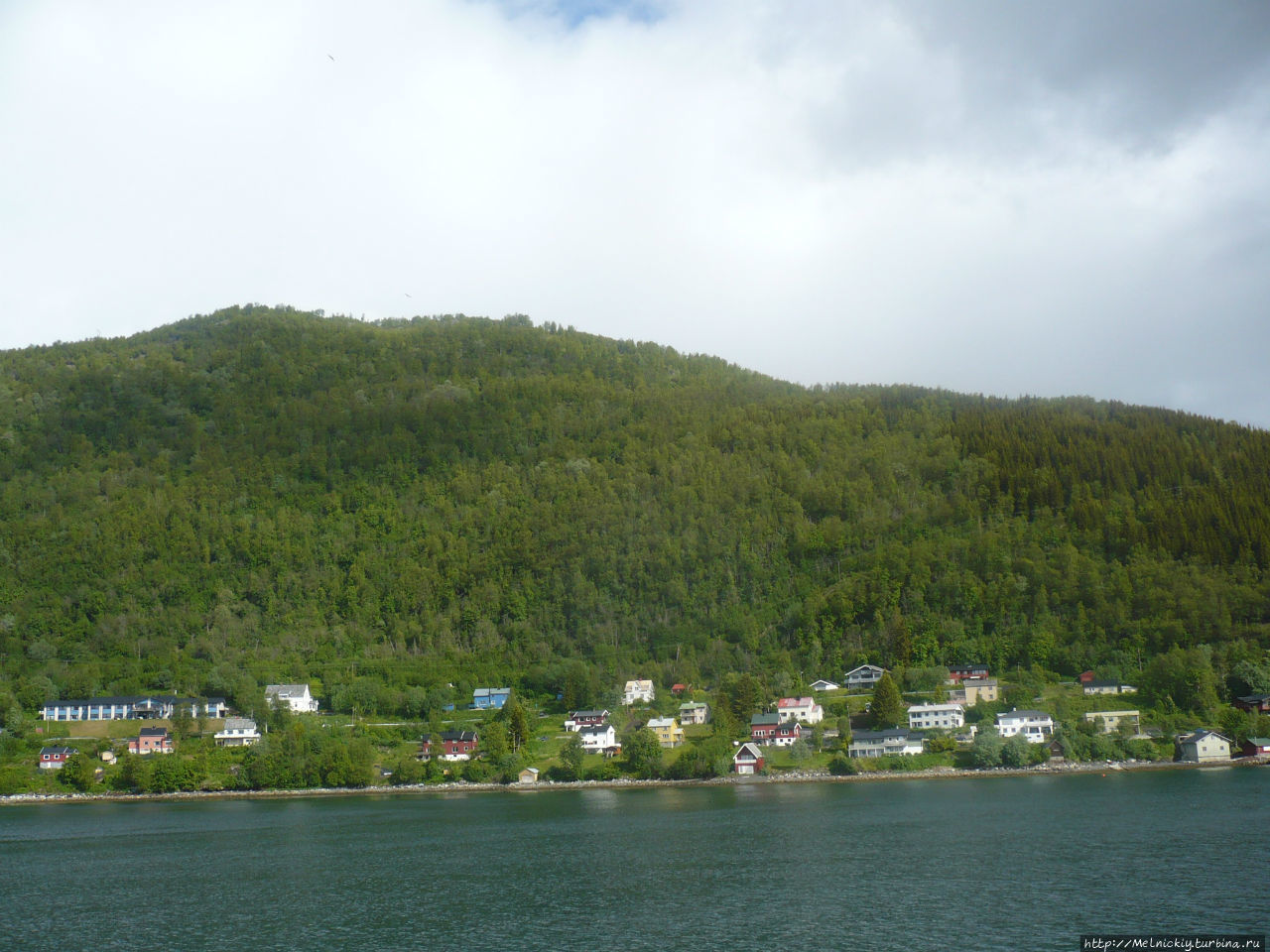 Переправа в Люнгсейдете Люнгсейдет, Норвегия