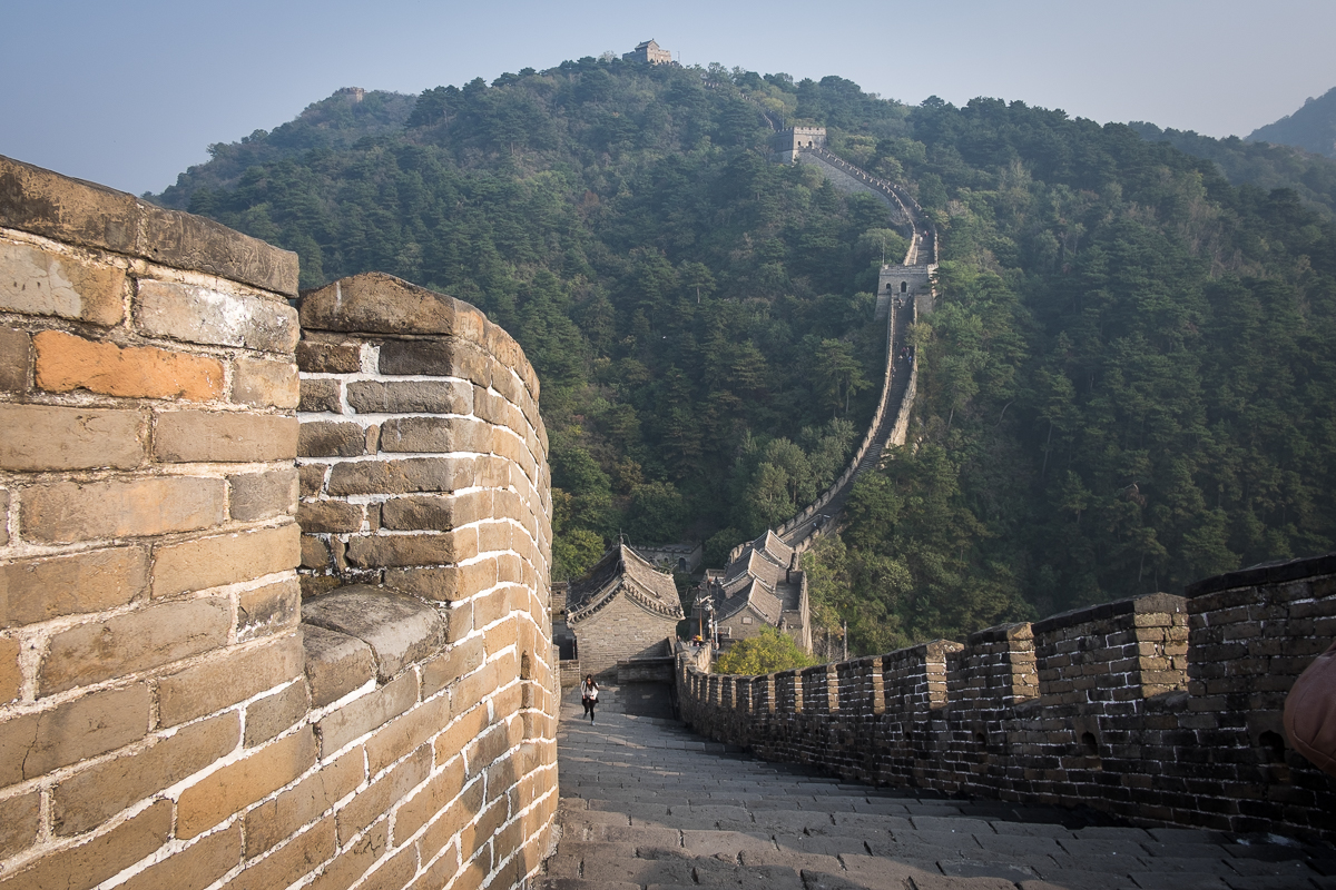 Вид на Китай со стены Мутяньюй (Великая Стена), Китай