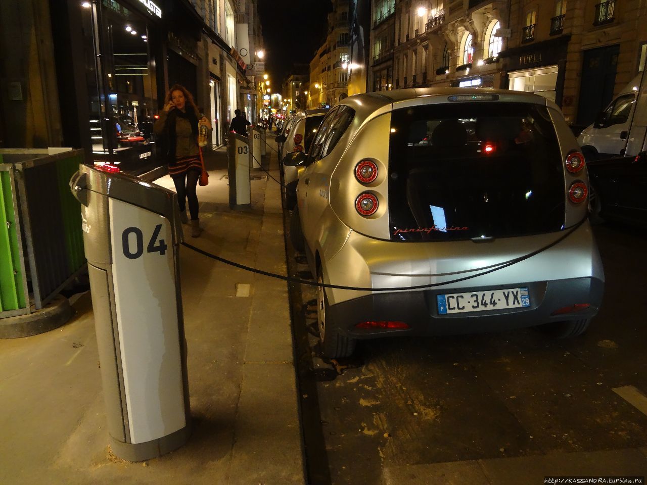 Электромобили для парижан Париж, Франция