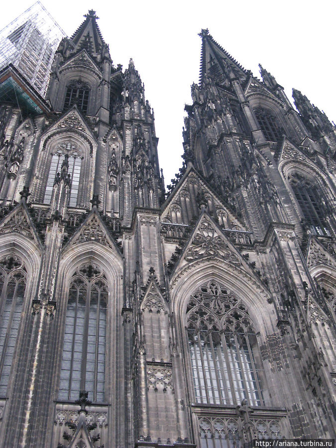 Кельнский собор: воск с неба капал... Кёльн, Германия