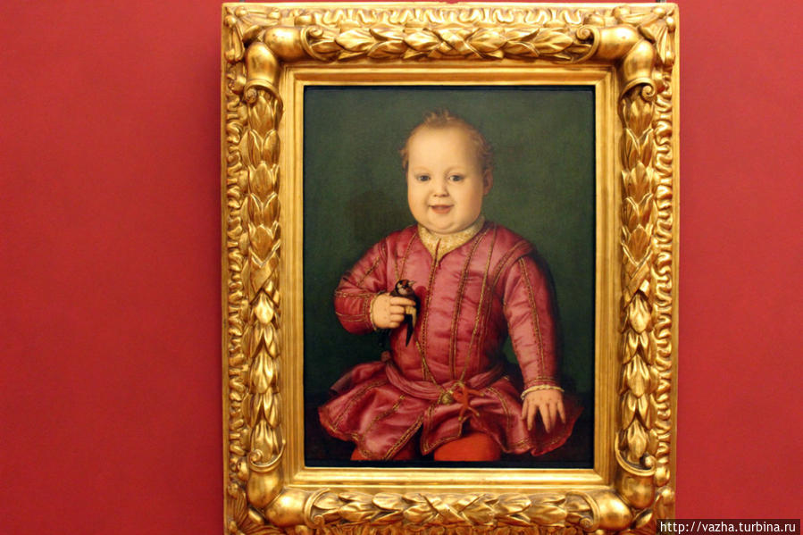 Анджело Бронзино. Портрет Джованни Медичи. Флоренция, Италия