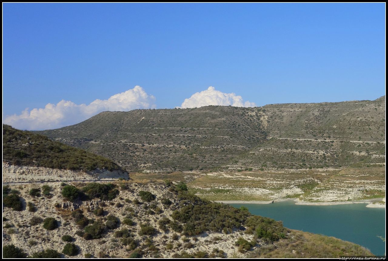 Водохранилище Курис или почти марсианские хроники Кипра Водохранилище Курис, Кипр