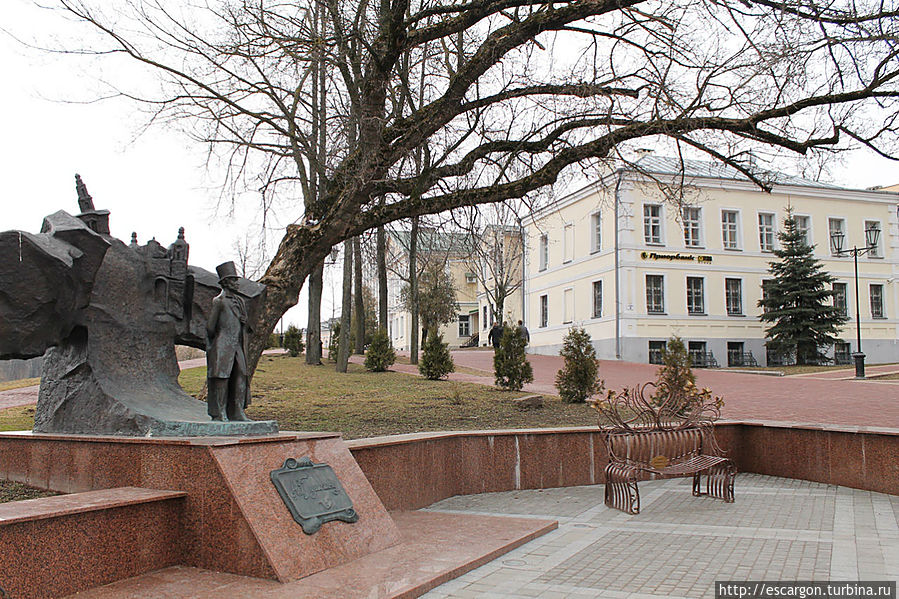 Памятник А.С.Пушкину Витебск, Беларусь