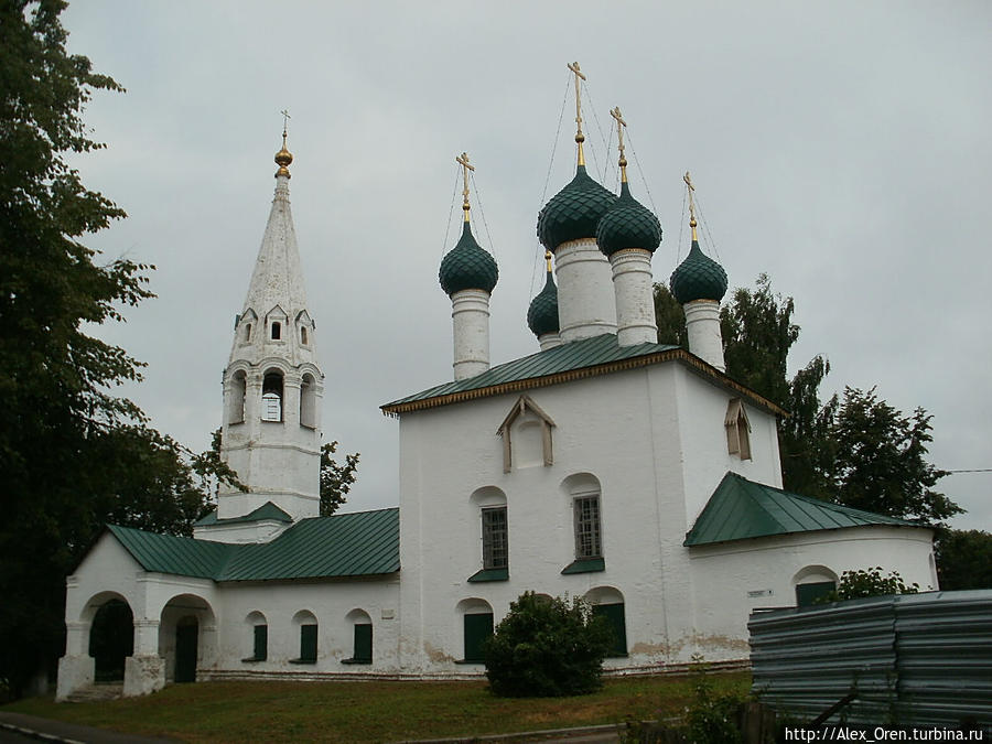 Церковь Николы Рубленый Город Ярославль, Россия
