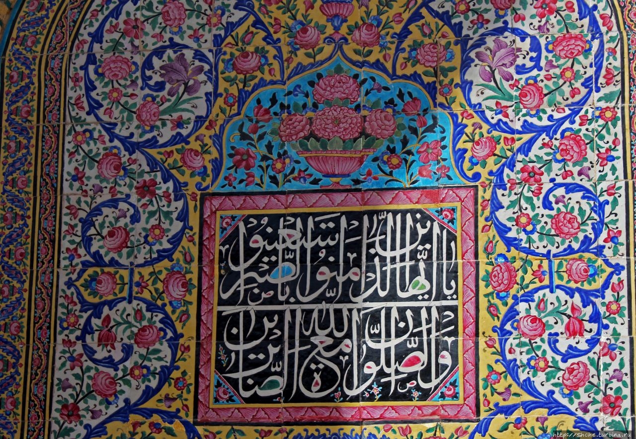 Мечеть Насир оль-Мольк Шираз, Иран